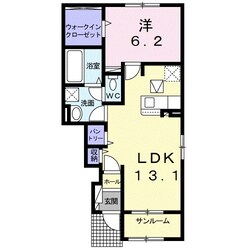 ビラステージ　ポポラの物件間取画像